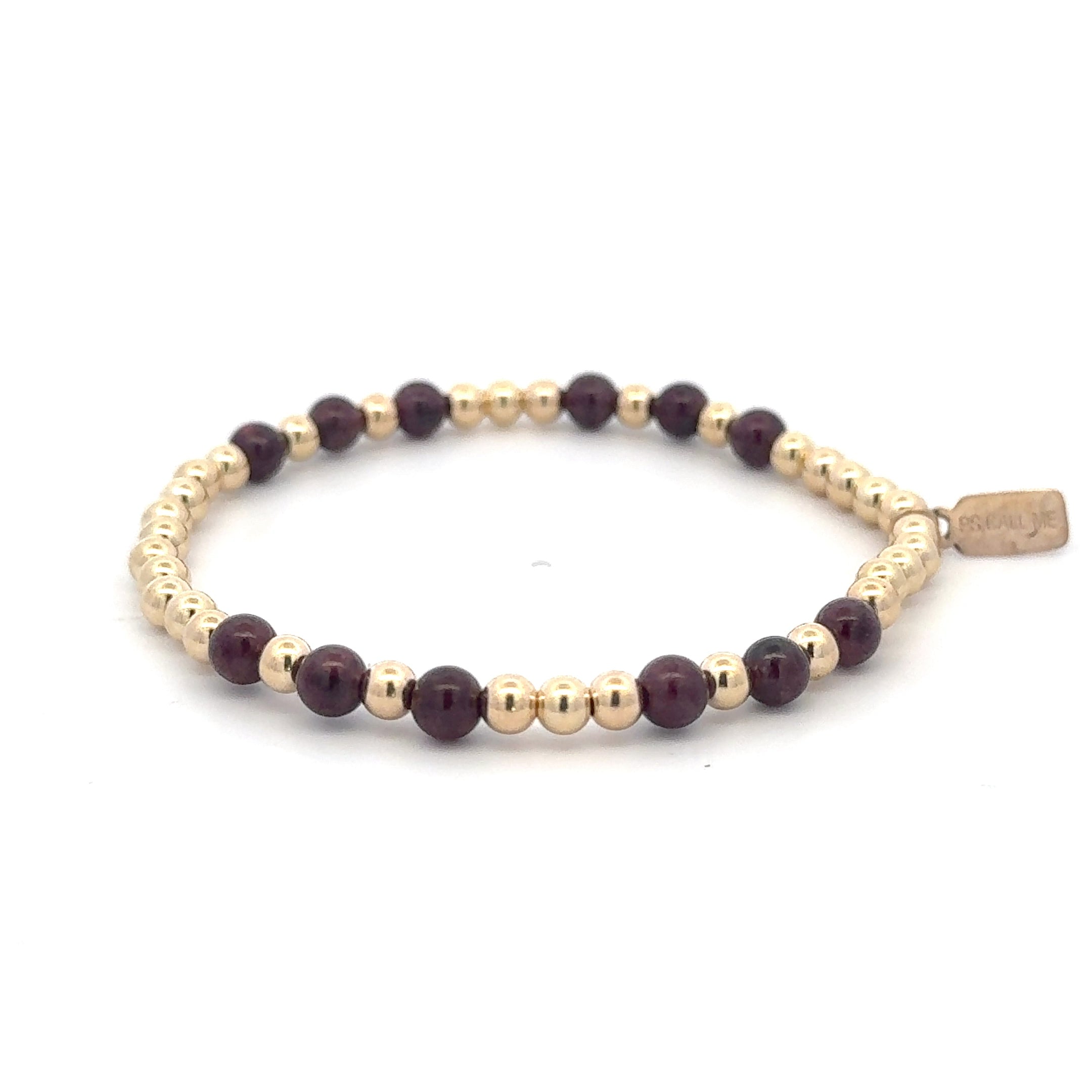 Corine mix burgundy gold coloured