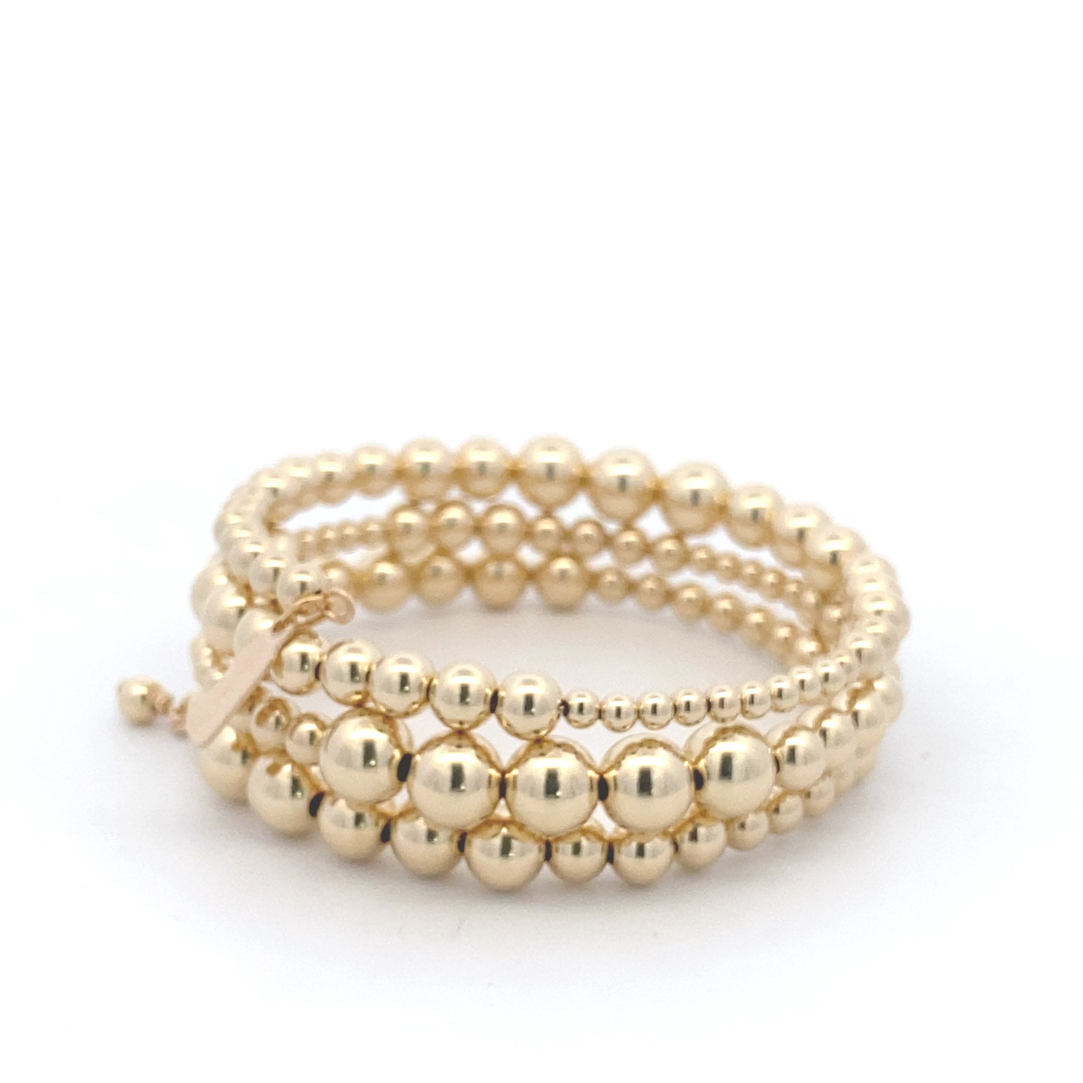 Basic spiral gold coloured