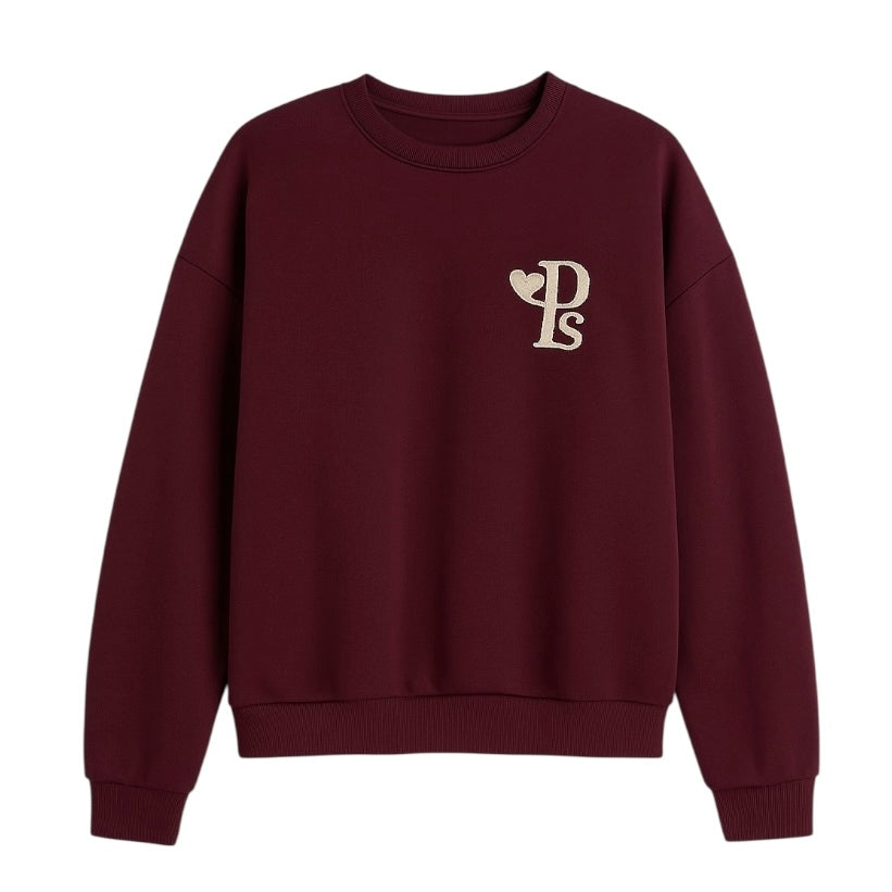 PScallme sweater burgundy