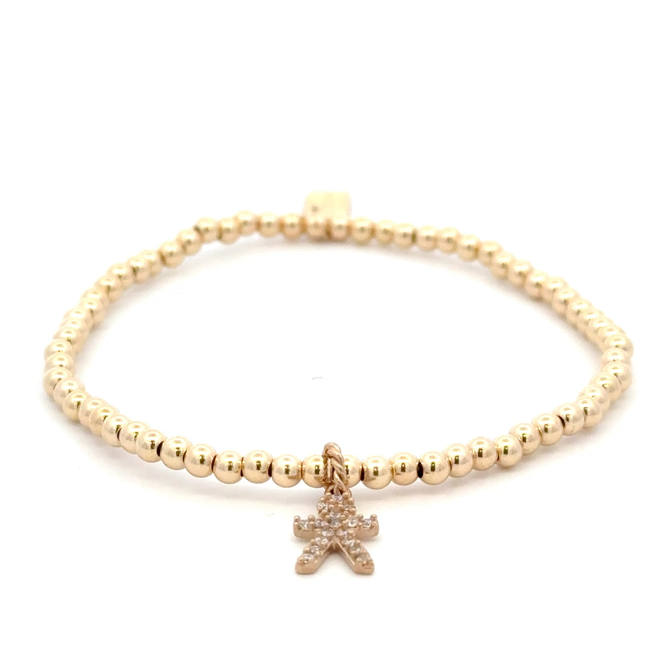 Boy hang gold coloured