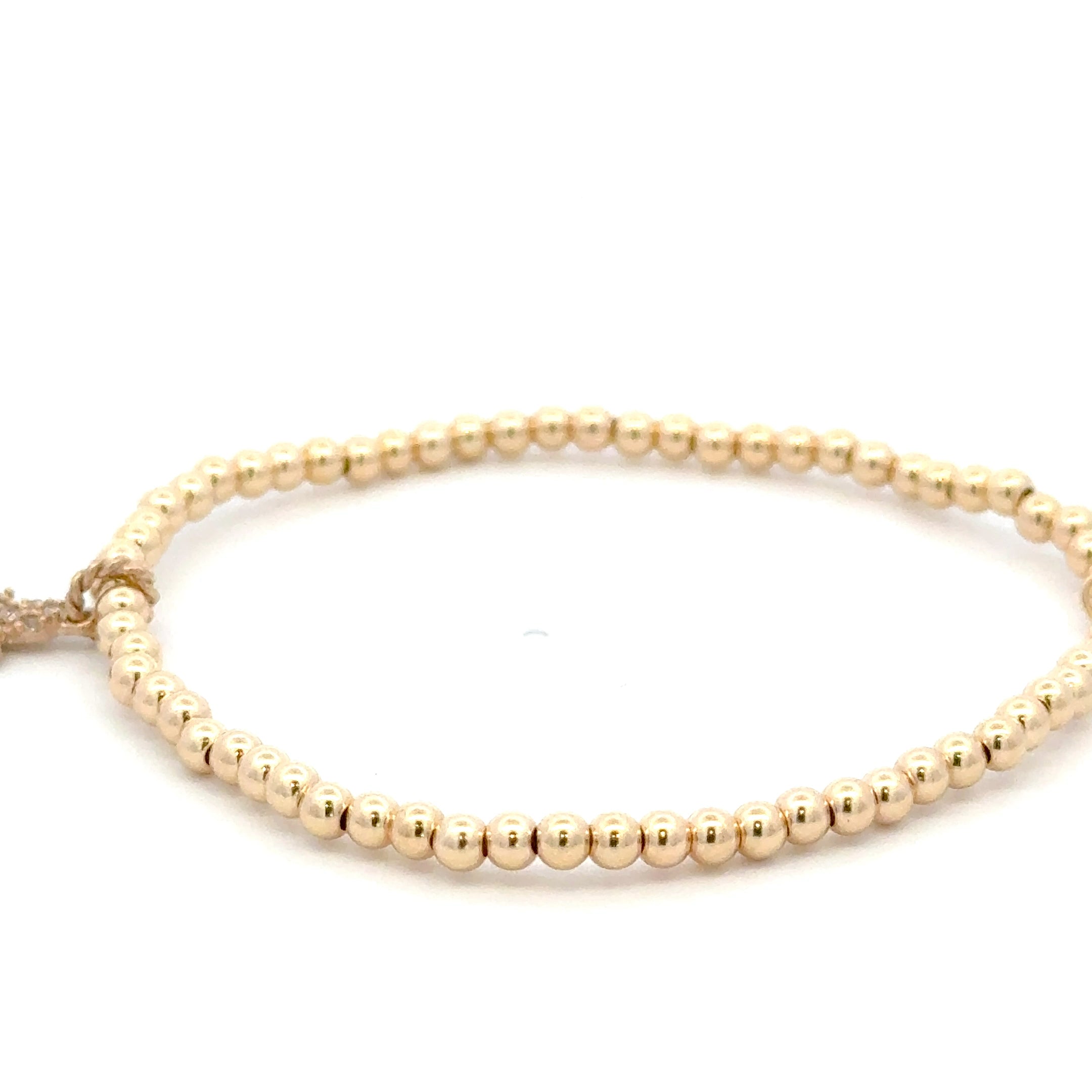 Boy hang gold coloured