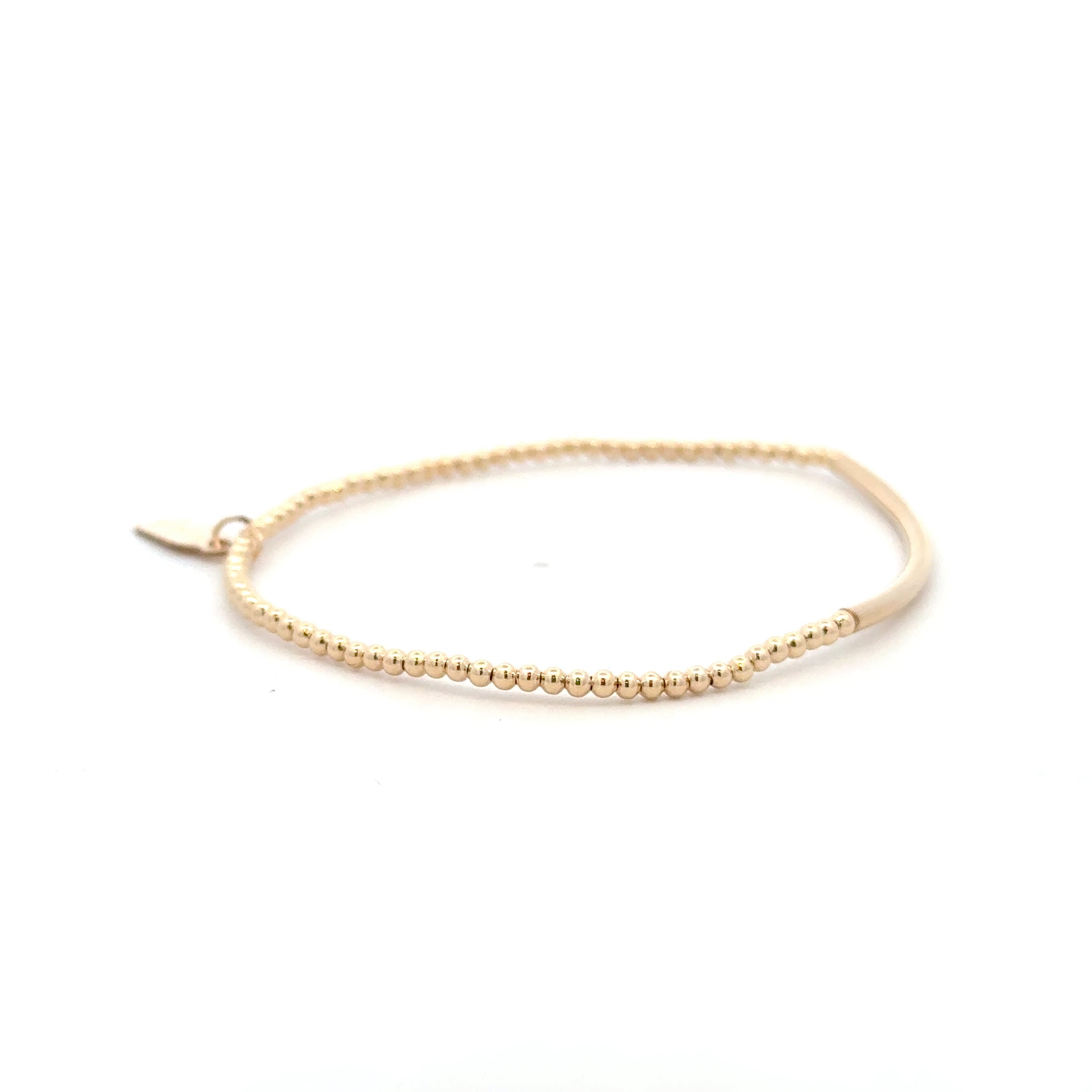 Bar plain gold coloured