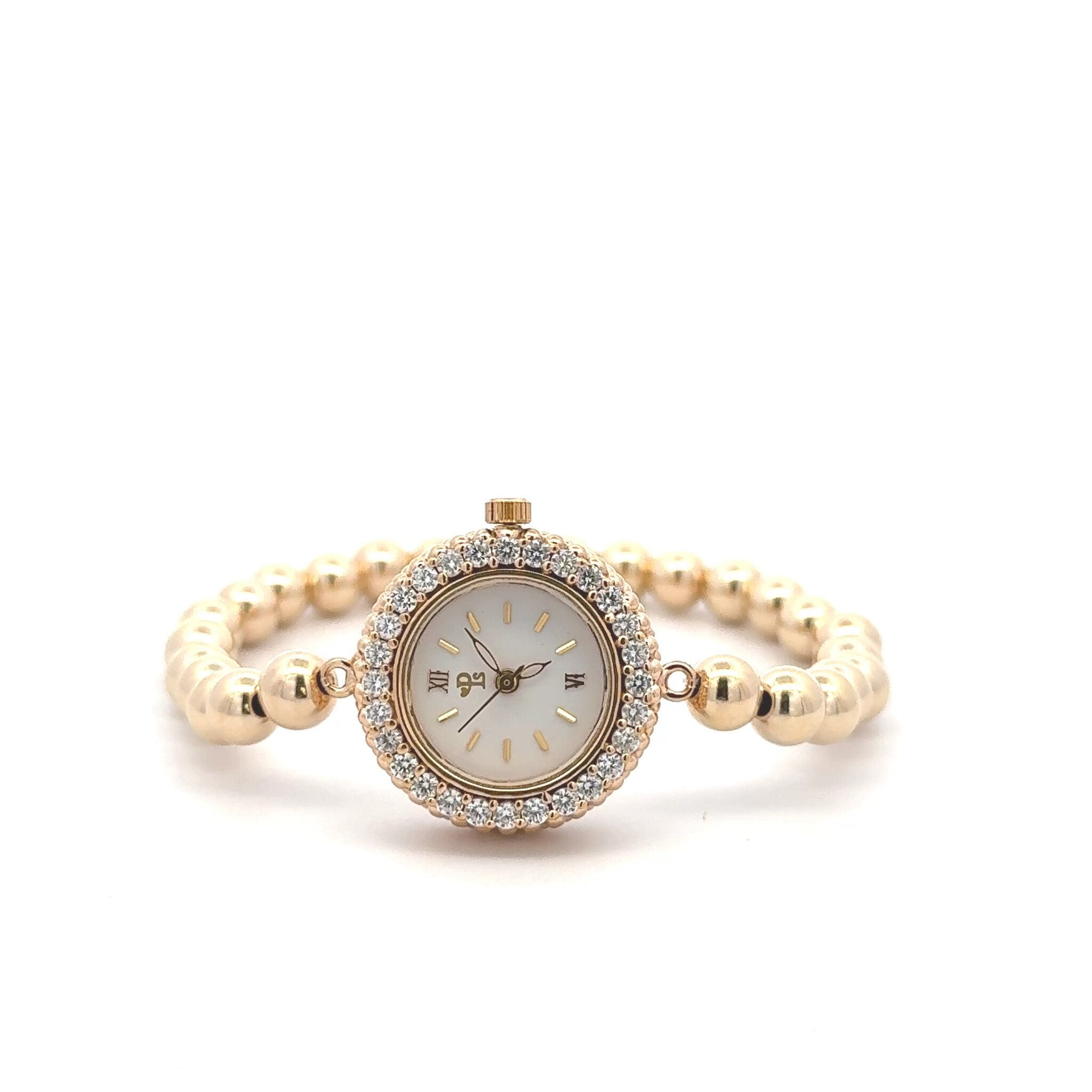 Watch gold coloured 6mm gold coloured
