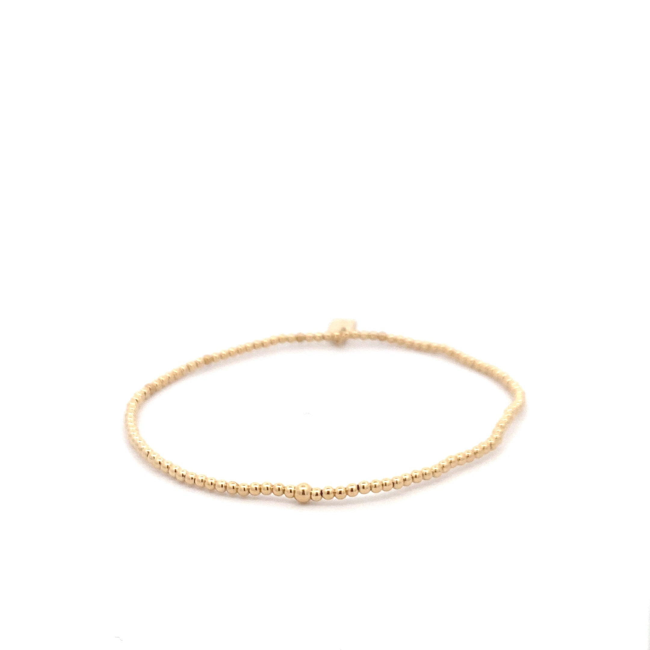 Basic gold coloured 2mm