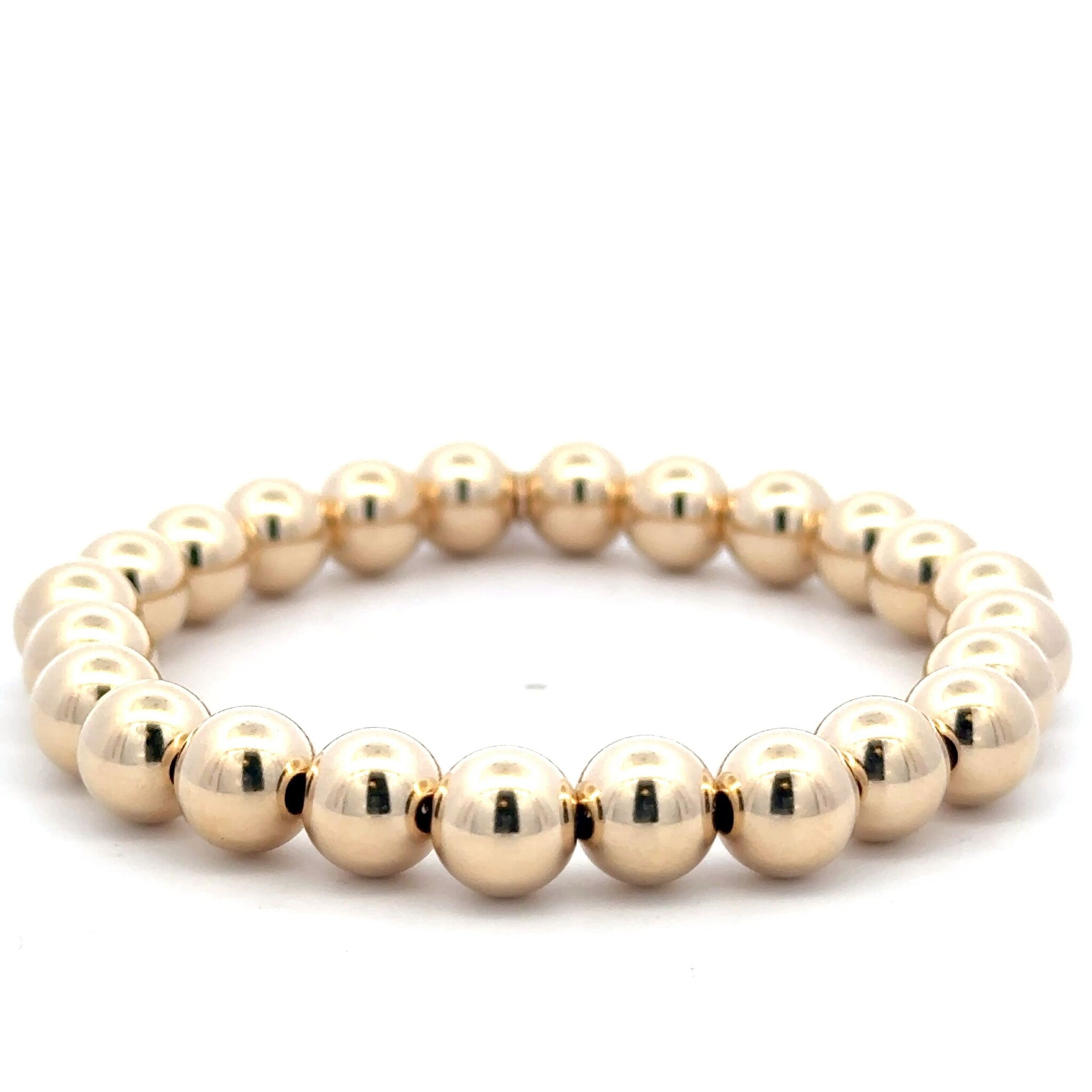 Basic gold coloured 8mm