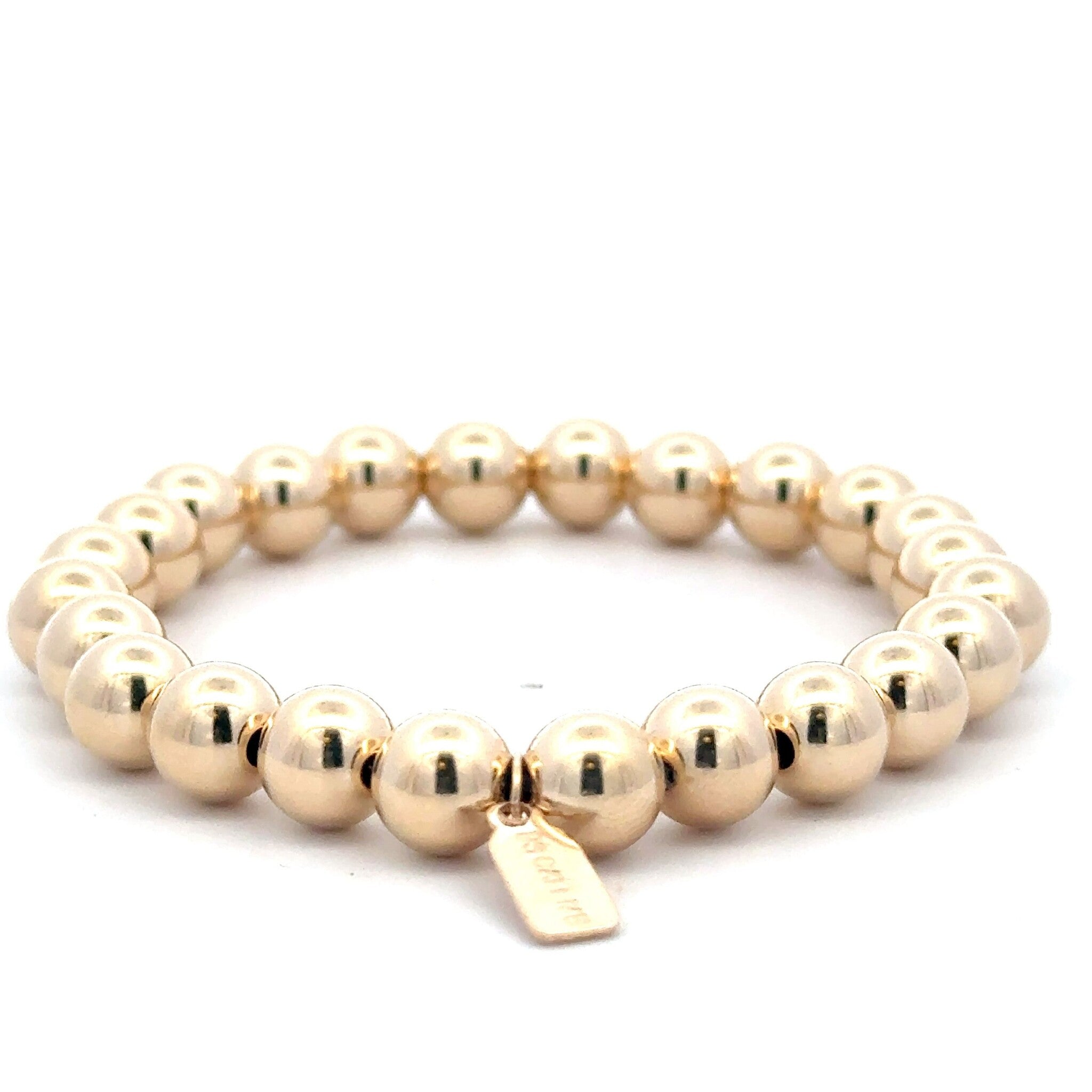 Basic gold coloured 8mm
