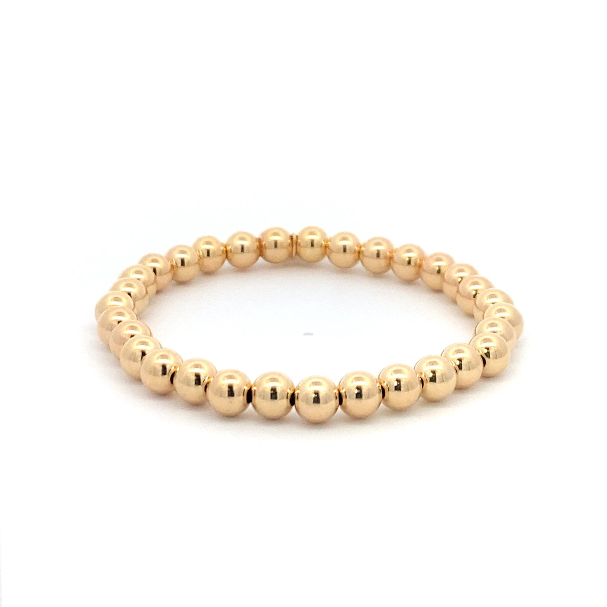 Basic gold coloured 6mm