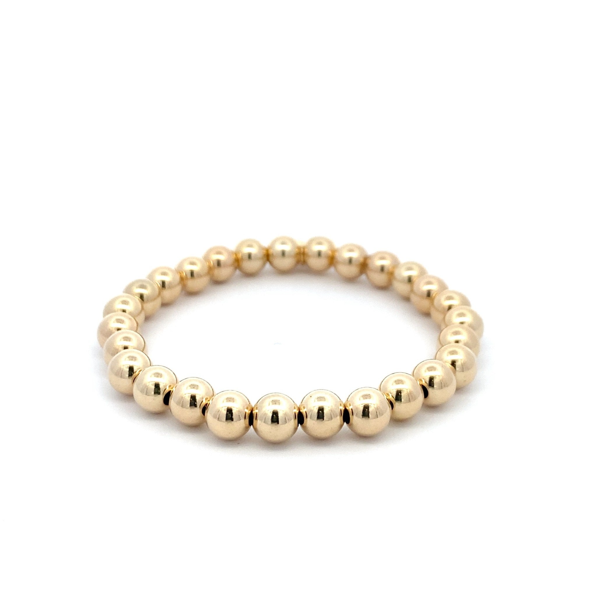 Basic gold coloured 7mm