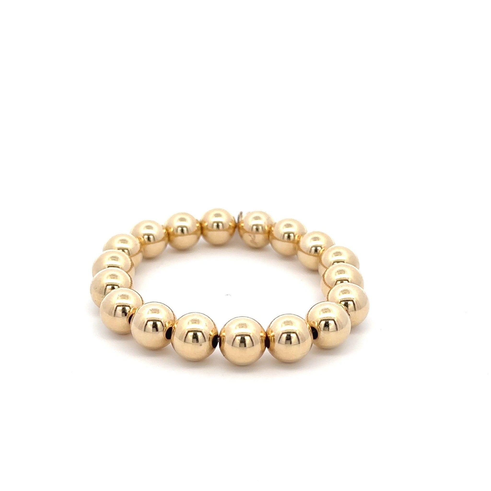 Basic gold coloured 10mm