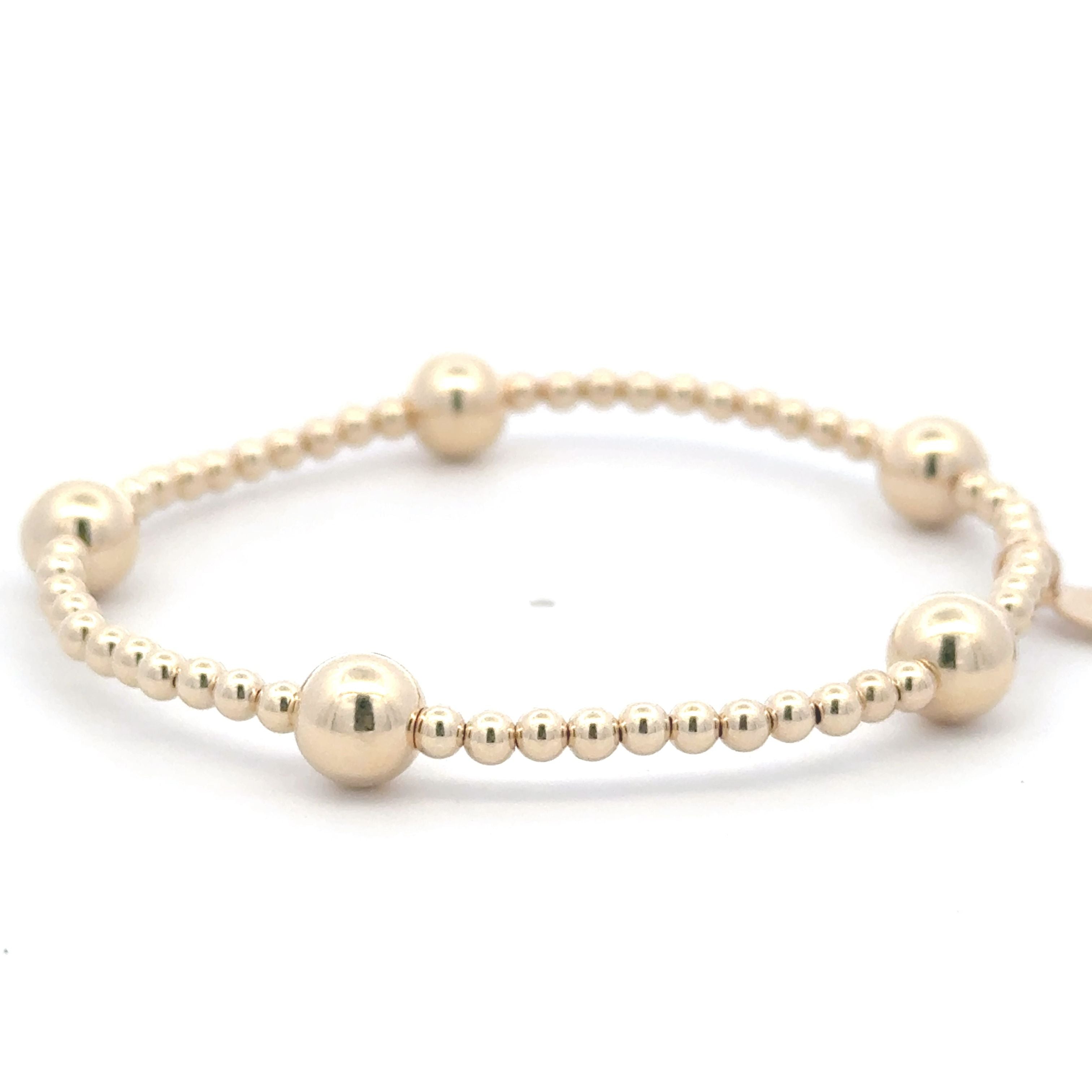 Dot 5 7mm gold coloured