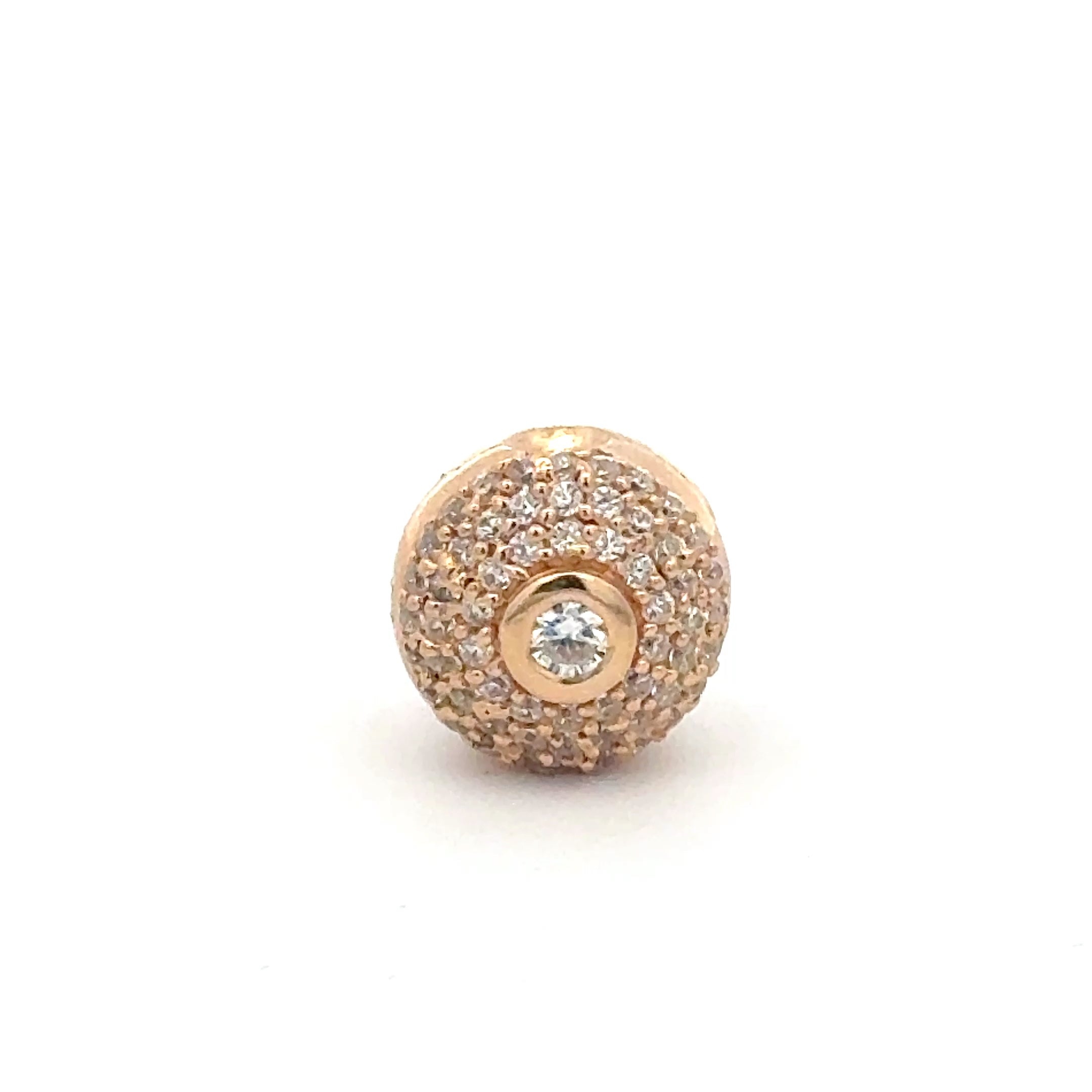 Click charm pure shine goldplated