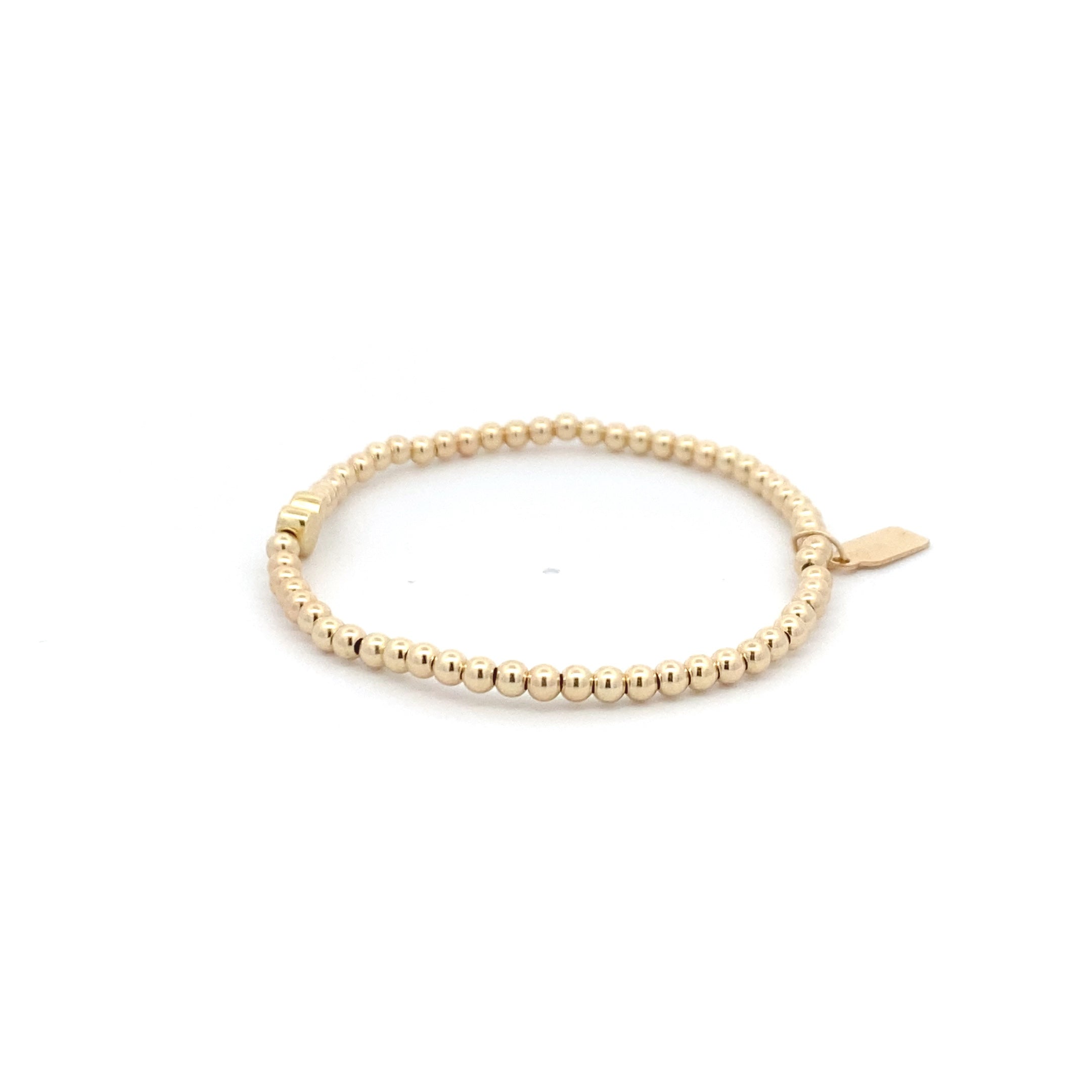 Heart small gold coloured