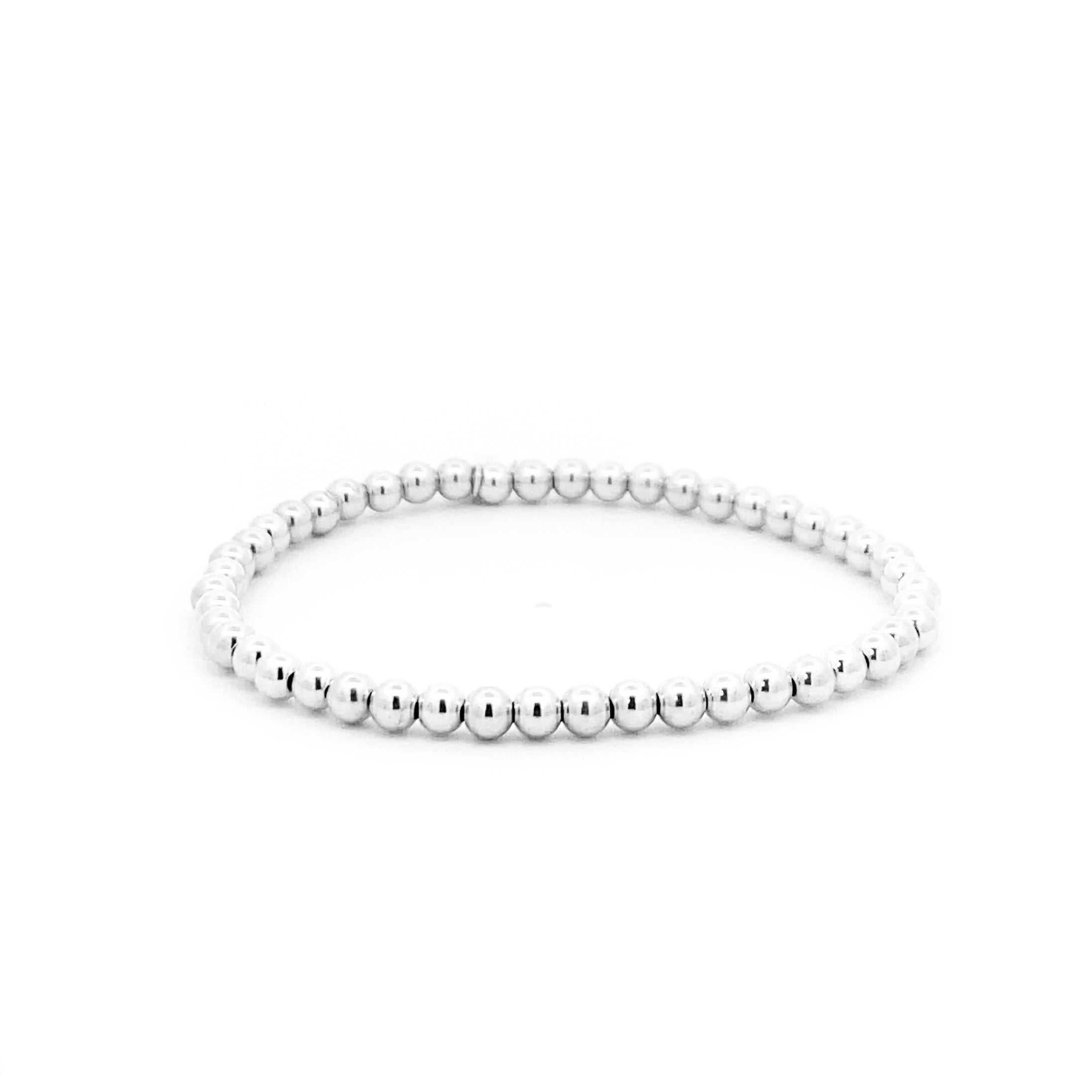 Basic silver 4mm